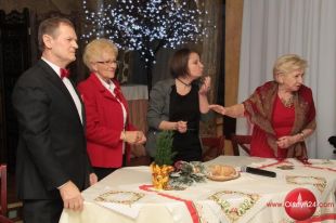 Spotkanie wigilijne słuchaczy Uniwersytetu Trzeciego Wieku
