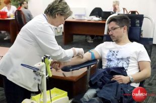 Olsztyńskie starostwo zorganizowało akcję poboru krwi