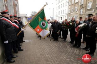 Oddali hołd kolejarzom, którzy 73 lata temu przyjechali do Olsztyna