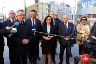 Ważni politycy poparli kandydaturę Piotra Grzymowicza na prezydenta Olsztyna