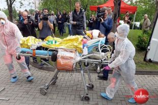 Służby ratownicze i medycy sprawdzali, jak walczyć ze skutkami masowego skażenia chemicznego