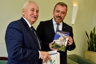 Niemiecki minister z marszałkiem o Sztynorcie