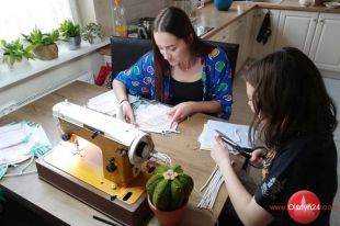 Harcerki i harcerze ZHP szyją maseczki!