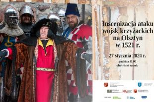 Krzyżacy znowu zaatakują olsztyński zamek