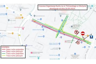 Zmiany w organizacji ruchu na ul. Pstrowskiego