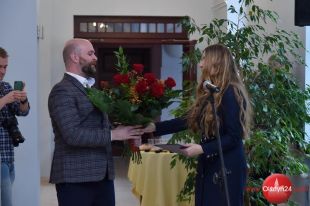 Finisaż wystawy Aleksandra Myjaka odbył się w Galerii Marszałkowskiej