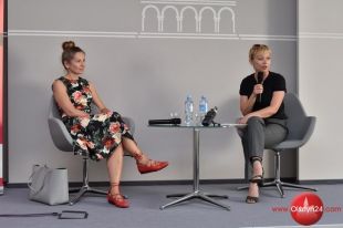 Joanna Bator gościła w Olsztynie na zaproszenie WBP
