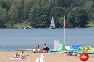 Kąpiel w jeziorze Ukiel wstrzymana