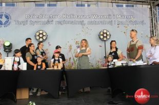 Regionalna żywność i kulinaria na targach w centrum Olsztyna