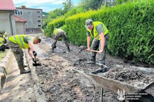 Terytorialsi ruszyli na pomoc mieszkańcom Tolkmicka i Elbląga
