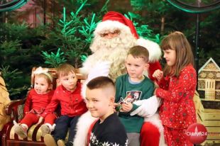 Święty Mikołaj w olsztyńskim ratuszu