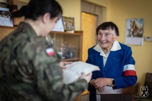 Przedświąteczne spotkanie terytorialsów z kombatantami