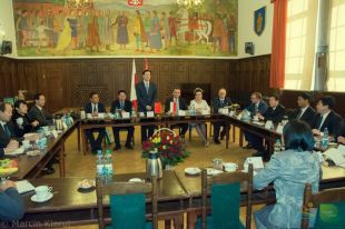 Goście z Chin z wizytą w Olsztynie