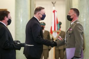 Komendant WMOSG otrzymał nominację na stopień generała brygady