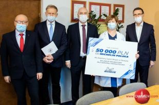 „Mikołaj” w Szpitalu Miejskim. Podarował nowoczesny inkubator