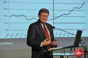 Leszek Balcerowicz z wizytą w Olsztynie
