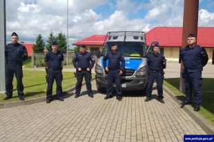 Więcej policyjnych patroli na Mazurach