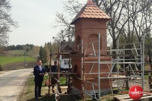 Nowe życie kapliczki w Starym Kawkowie
