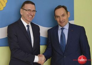 Ambasador Francji z wizytą w Olsztynie