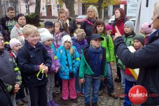 Piechurzy z SP 32 na szlaku przyrodniczo-historycznym regionu
