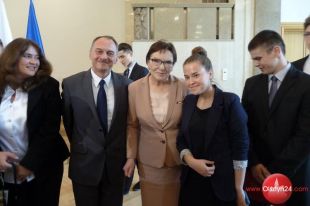 Stypendystka Prezesa Rady Ministrów uczy się w Dobrym Mieście