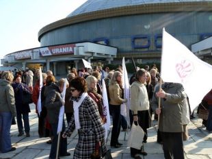 Protestowali nauczyciele