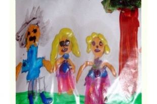 Policjanci z KMP zaangażowali się w konkurs plastyczny dla najmłodszych