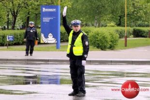 Policjanci walczą o tytuł Policjanta Ruchu Drogowego 