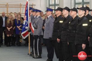 Czterdziestka nowych policjantów na Warmii i Mazurach