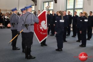 Nowi policjanci złożyli ślubowanie