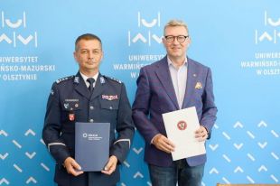 Uniwersytet Warmińsko-Mazurski i Policja łączą siły na rzecz bezpieczeństwa