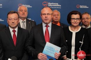 Platforma Obywatelska zaprezentowała liderów swojej „drużyny”