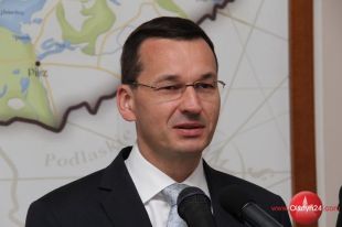 Wicepremier Mateusz Morawiecki chce rozwijać przemysł na Warmii i Mazurach