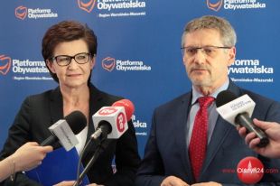 Kolejną konferencję prasową zorganizowali posłowie PO