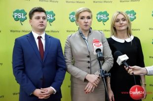 Działacze PSL: Nie ma zgody na instytucjonalny rozbiór województwa warmińsko-mazurskiego