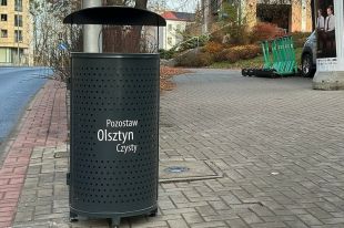 Nowe kosze zainstalowano w centrum