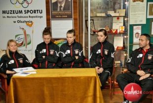 Reprezentacja Polski w tenisie stołowym gościła w Muzeum Sportu    