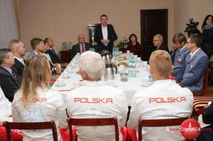 Olimpijczycy i paraolimpijczycy podjęci przez prezydenta Olsztyna