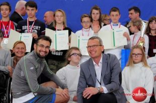 „Turniej Małego Rycerza” – szermierka olimpijska i szermierka na wózkach w Olsztynie