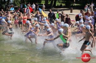 Upalną sobotę nad Ukielem spędzali na sportowo