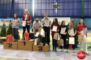 Klaudia Malgrem na podium „Grodziskiej Szabli 2019”