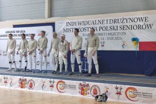 Czarek Białecki ósmy w Mistrzostwach Polski Seniorów w szabli