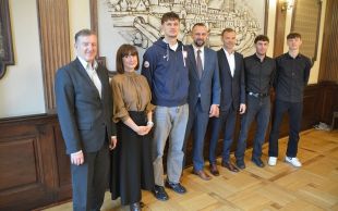 Prezydent Olsztyna spotkał się z mistrzami taekwondo