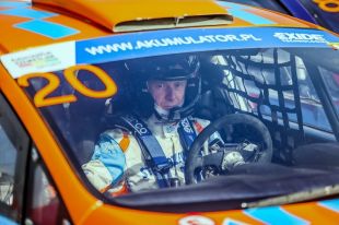Zbigniew Staniszewski przed łączoną eliminacją MP i FIA CEZ w rallycrossie w Słomczynie