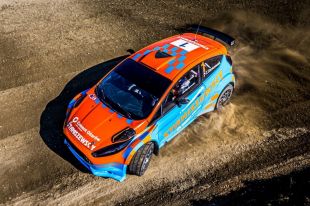 Zbigniew Staniszewski nie ukończył rallycrossowej rundy na Łotwie w Bikerniekach