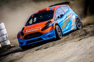 Zbigniew Staniszewski kończy sezon trzecim miejscem podczas FIA CEZ Slovakiaring rallycross
