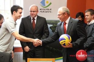 Siatkarze u marszałka