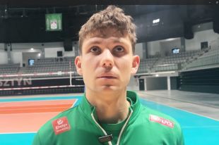 Kuba Hawryluk przed meczem z Aluron CMC Wartą Zawiercie