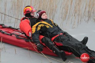 Płetwonurkowie PSP trenują w nowym Centrum Ratownictwa Wodnego 