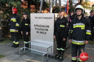 Strażacy pamiętali o kolegach poległych w służbie